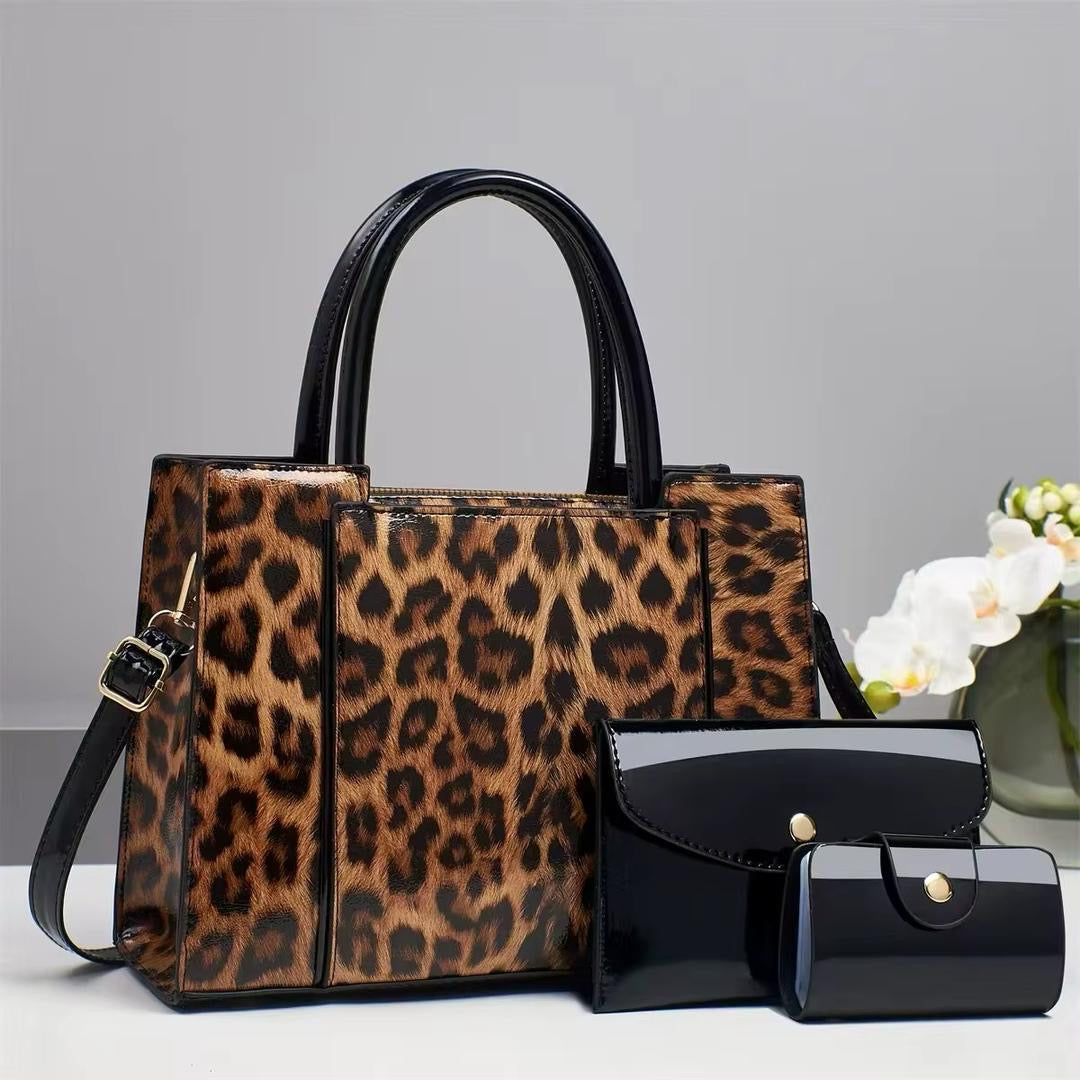 Animal print pu bag