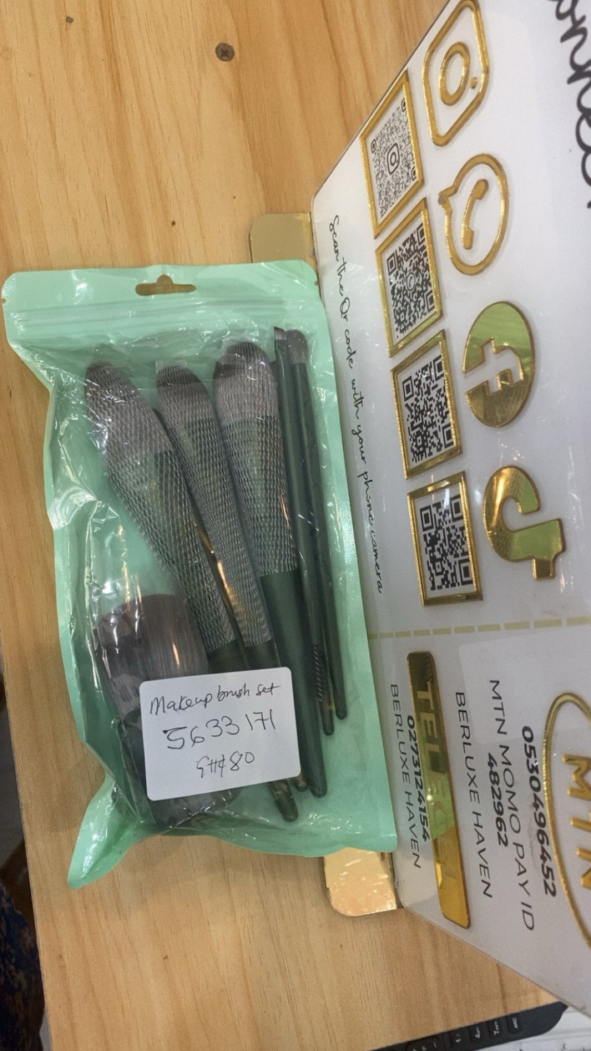Makeup brushes set - BerLuxe Haven