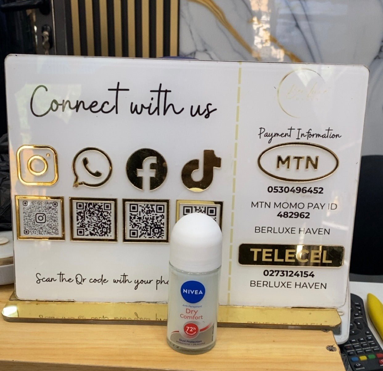 Nivea Dry Comfort - BerLuxe Haven